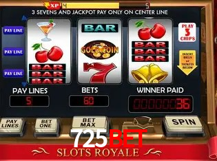 Recursos de Bônus 725bet